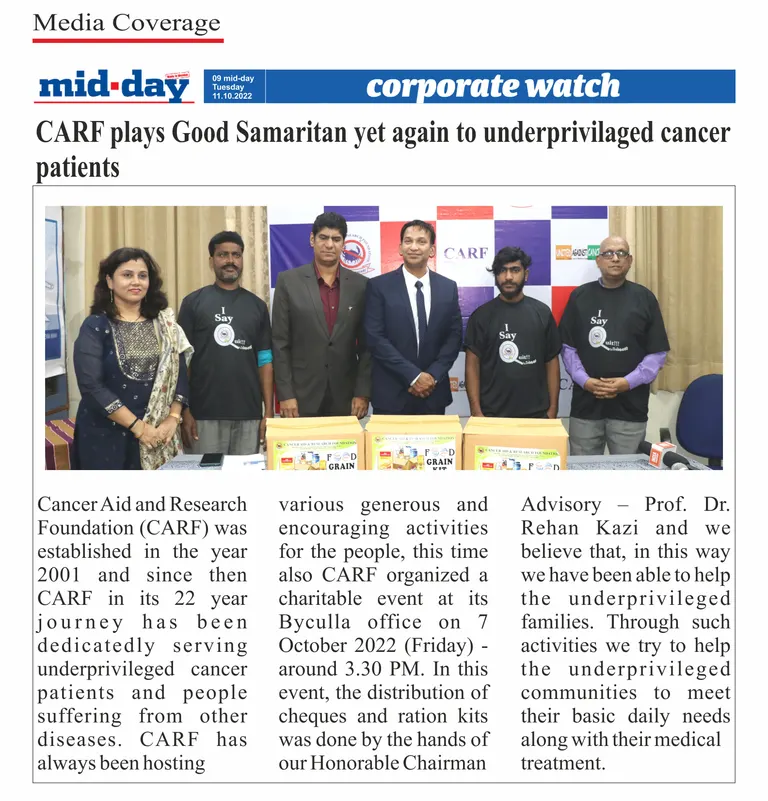 CARF media coverage