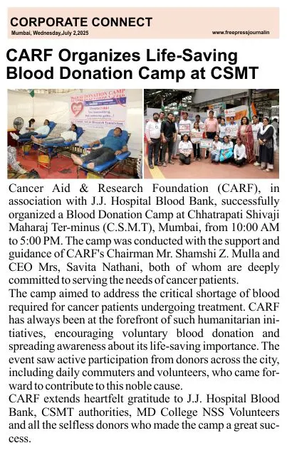 CARF media coverage