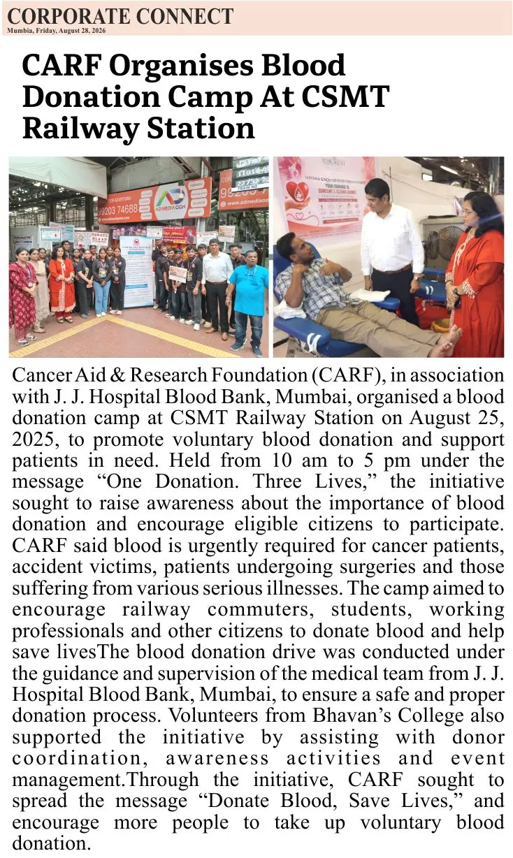 CARF media coverage