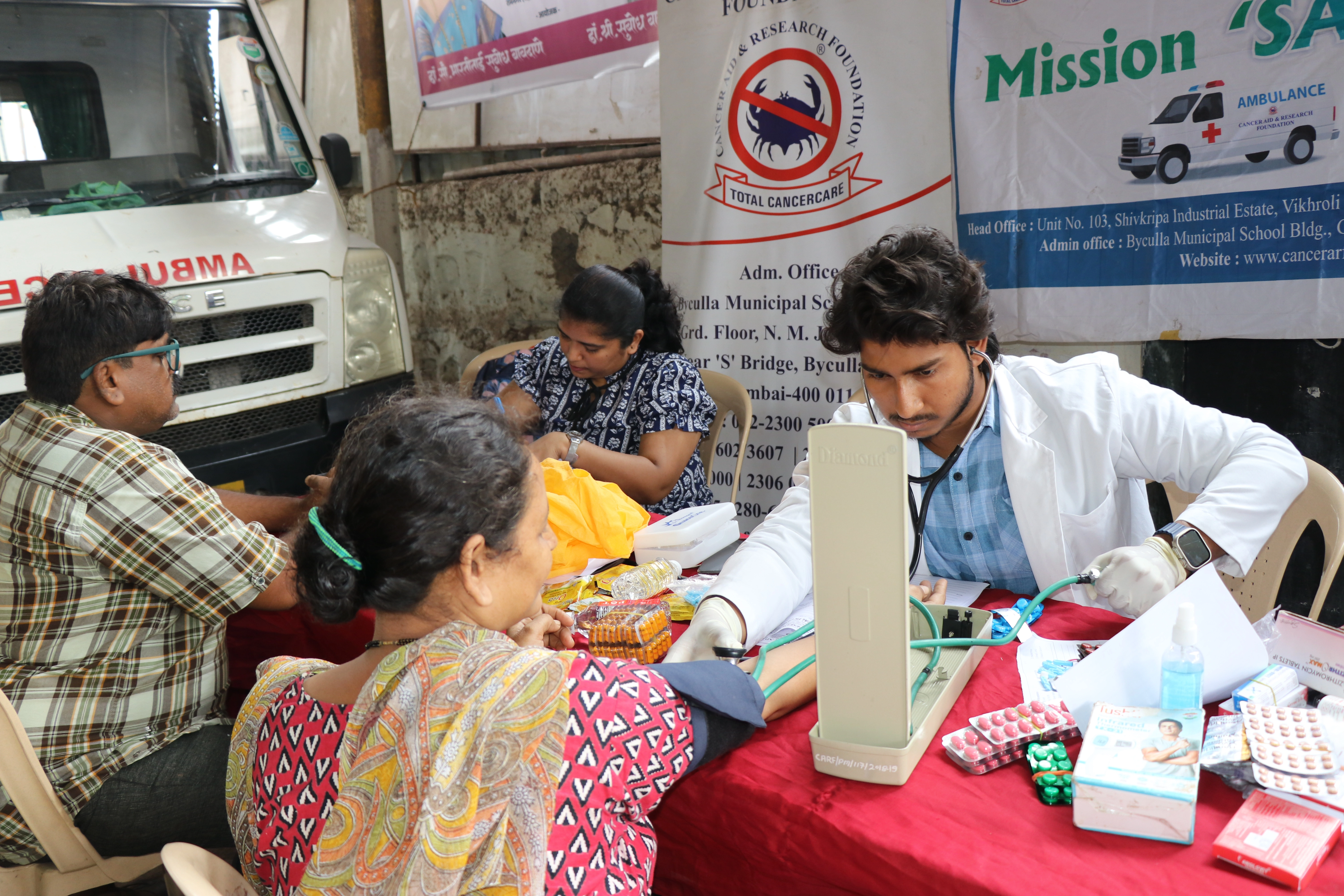 Mission Sahay medical camp held at Vikhroli, Mumbai